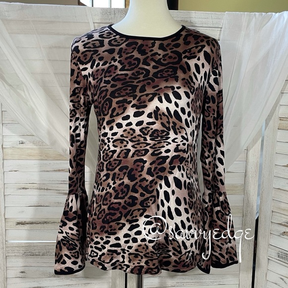 HP! Leopard Print Top - Picture 2 of 5